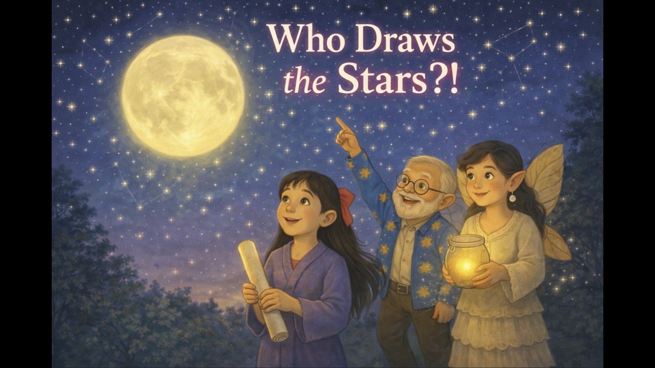 ✨ The Fairy Who Mapped the Moonlight 🌙 | A Calm Bedtime Story for Kids