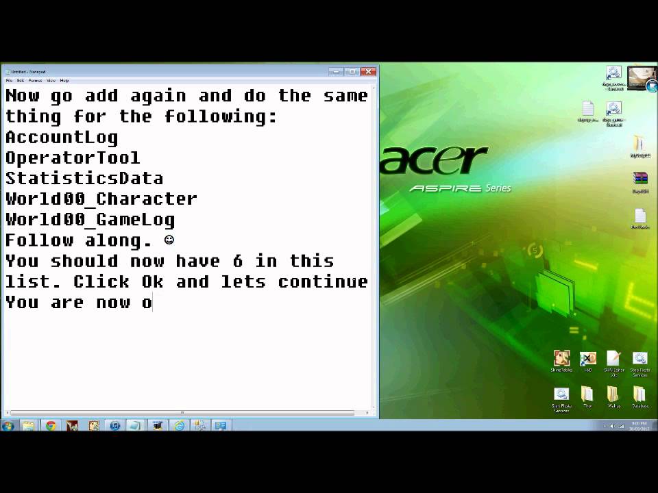 How to make a Fiesta Private Server [Part 2]
