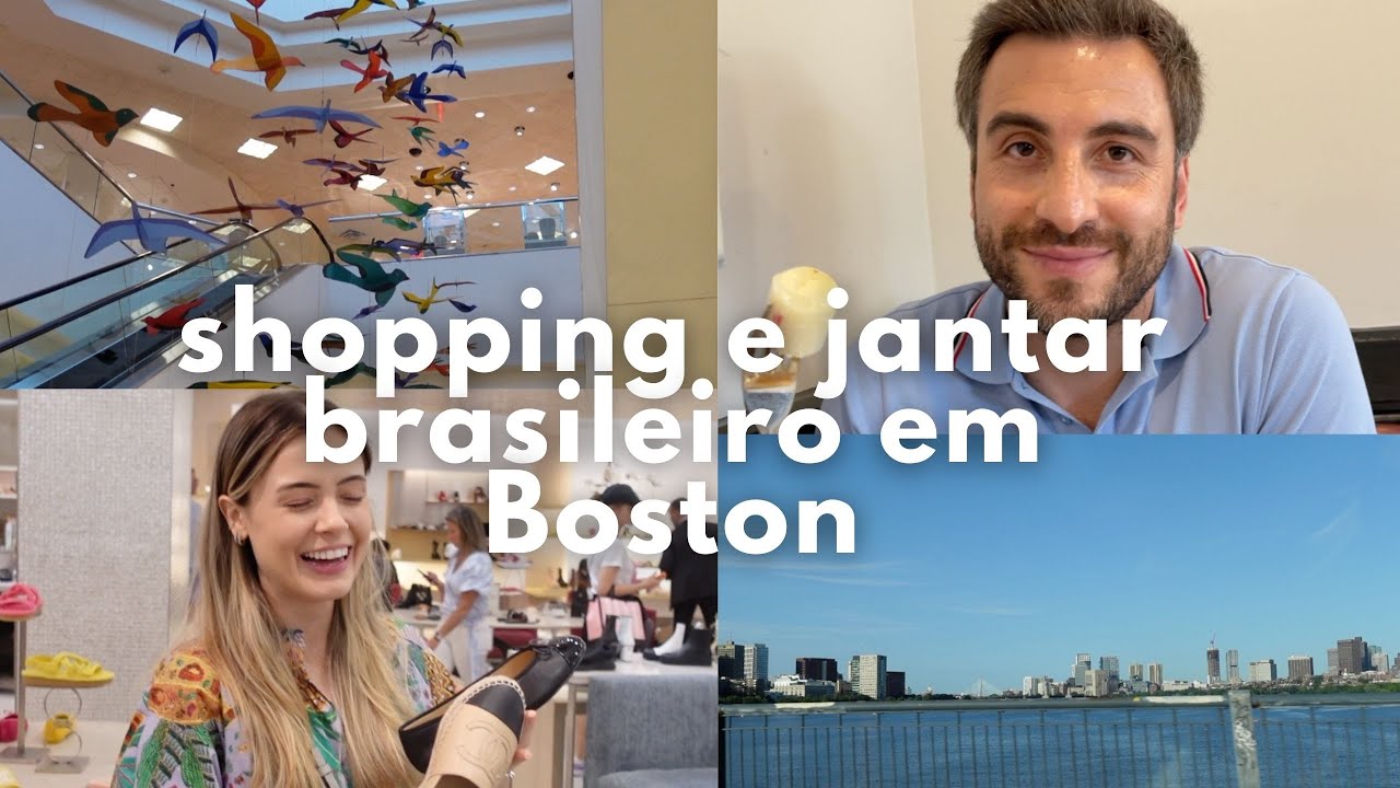 Aproveitando o tax free em Boston! Nosso domingo, compras e jantar brasileiro