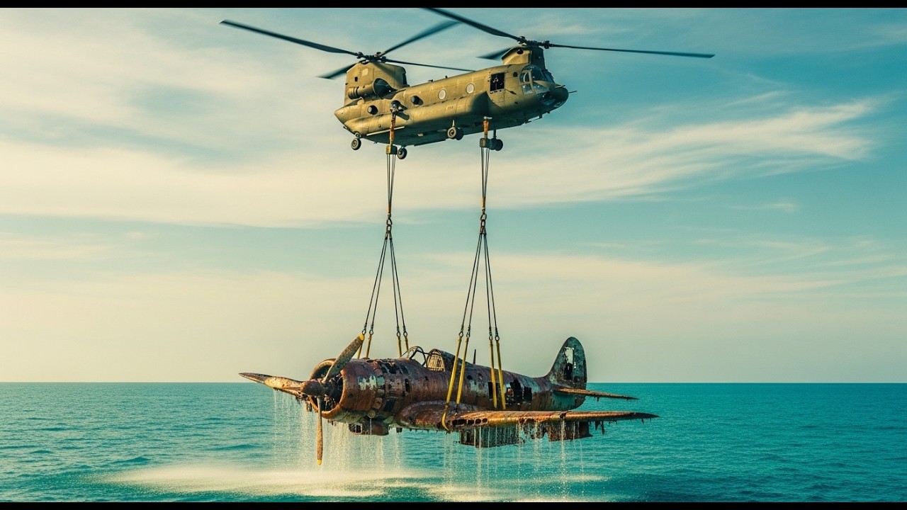 LOST Restoration — WWII Fighter Plane 75 Years Ocean Floor to Airworthy