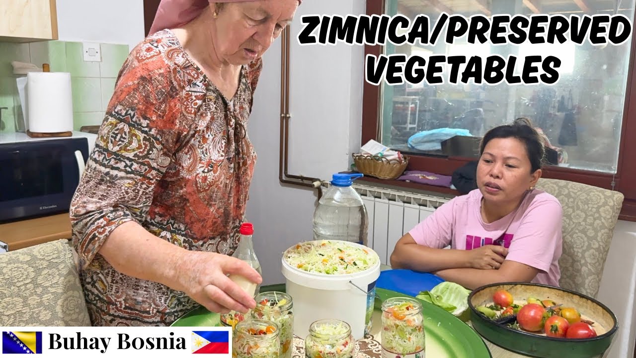 Naša domaća šarena salata za zimu | Our homemade colorful salad pickle