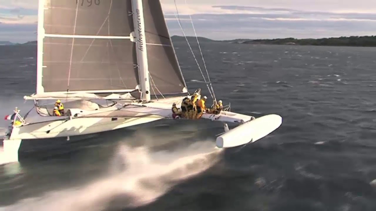 Hydroptere, the world's fastest sailing yacht