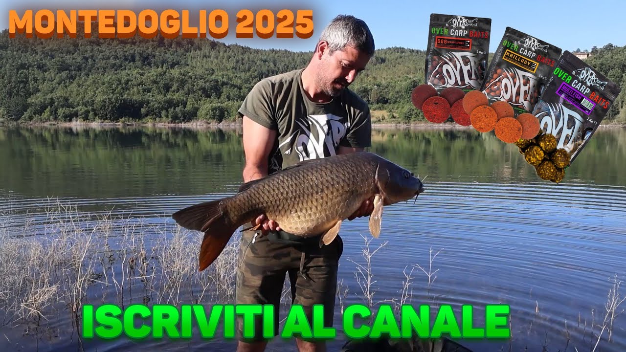 Diga di Montedoglio 2025 l carpfishing vlog l a pesca con Carletto