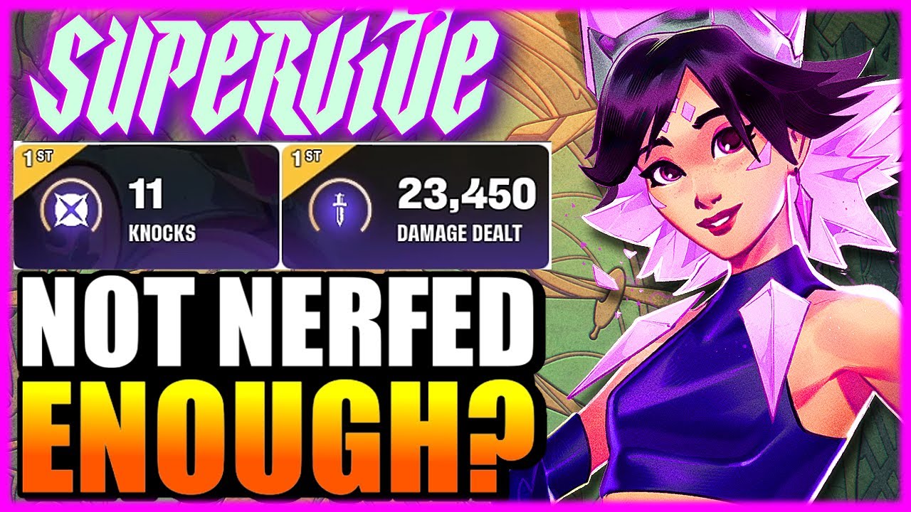 Is Crysta Still OP After The Nerfs? Supervive Gameplay