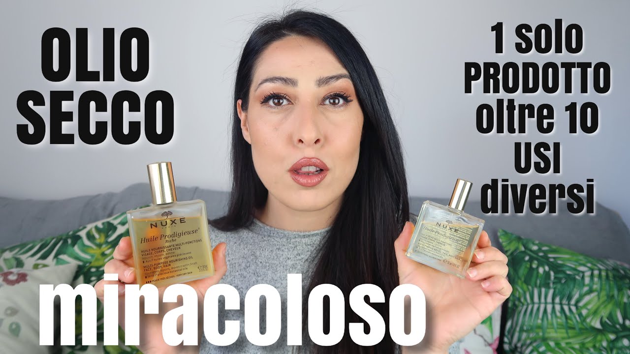 1 SOLO PRODOTTO OLTRE 10 USI DIFFERENTI !! OLIO SECCO : SEMPLICEMENTE MIRACOLOSO !!