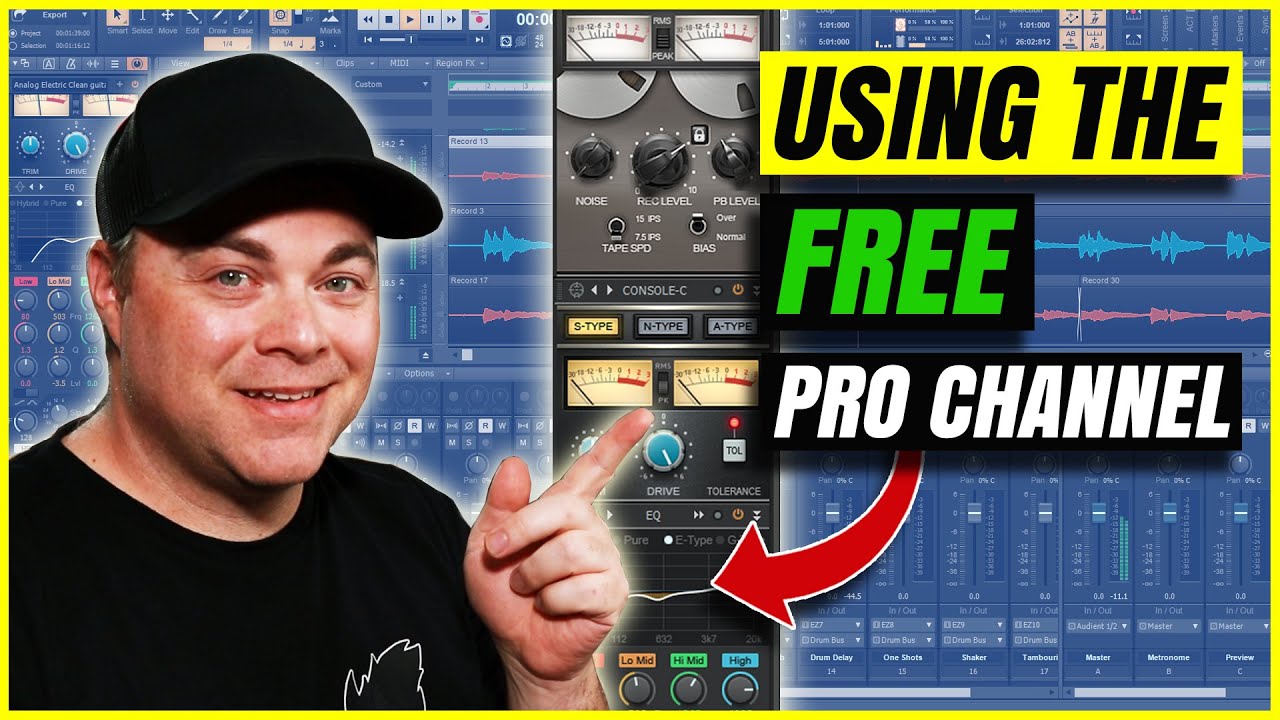 Emulate An Analog Workflow In Cakewalk With Included Plugins