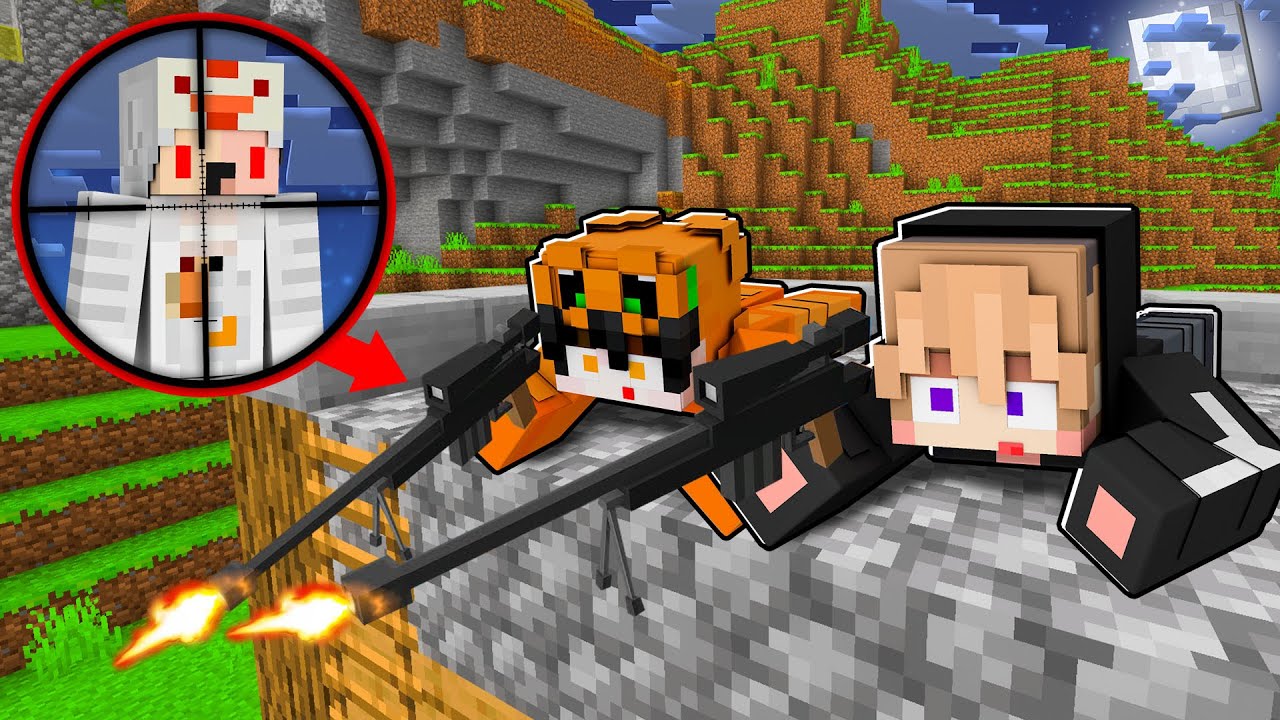 AKU MENJADI PASUKAN KHUSUS UNTUK MENGALAHKAN CIKO YANG JAHAT DI MINECRAFT!!