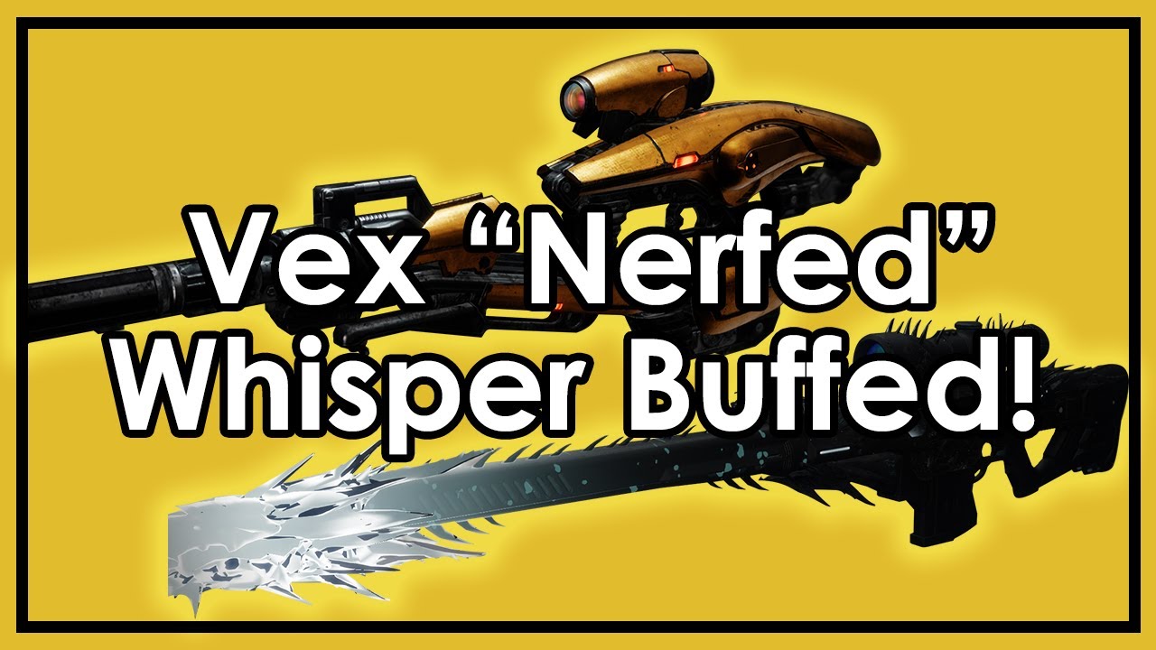 Destiny 2: Exotic Weapon Update - Vex 
