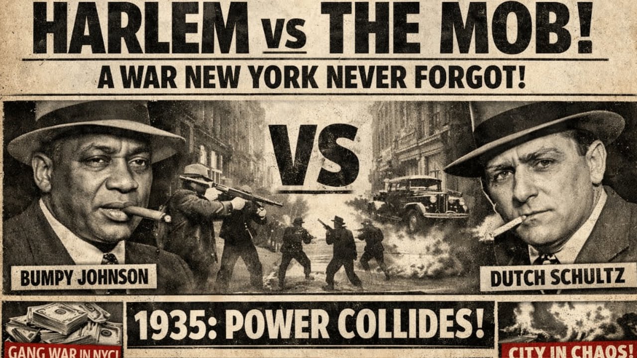 Bumpy Johnson vs Dutch Schultz: The War That Changed New York Forever