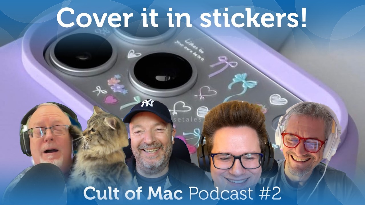 Would you put a sticker on a folding iPhone? (Cult of Mac Podcast #2)