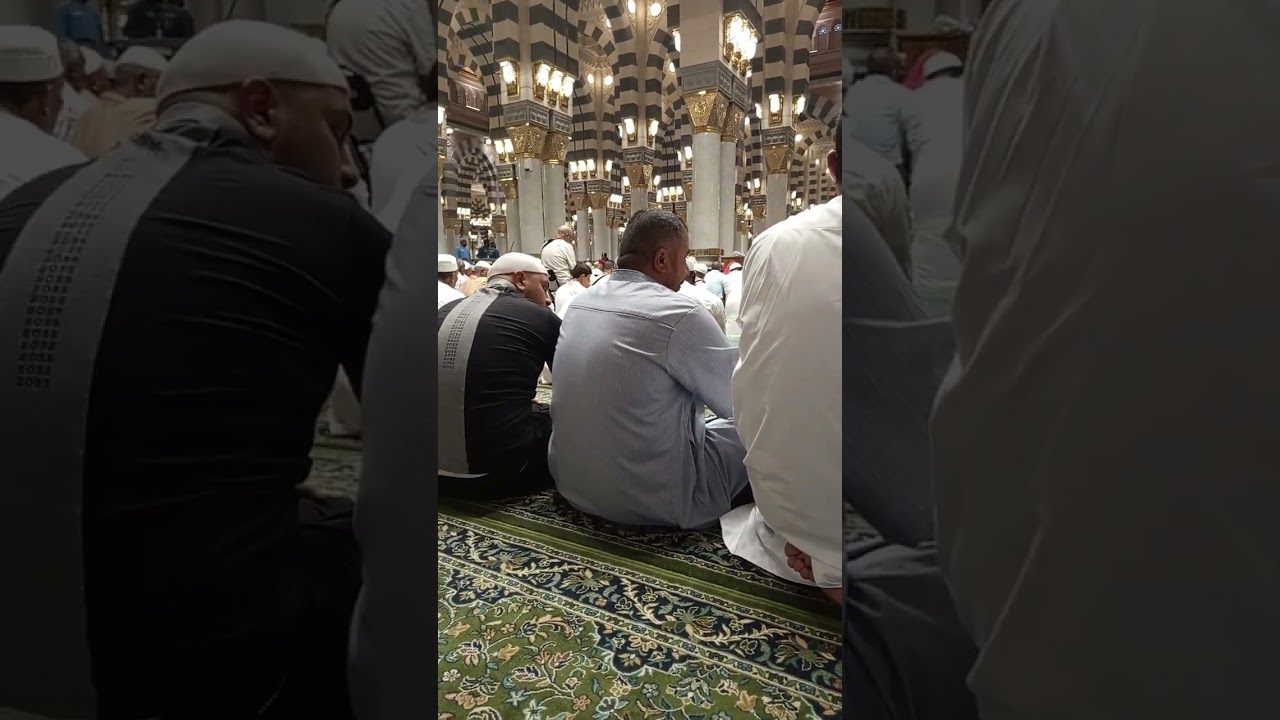 اذان المغرب من مسجد رسول الله ﷺ 12 محرم 1447 هـ