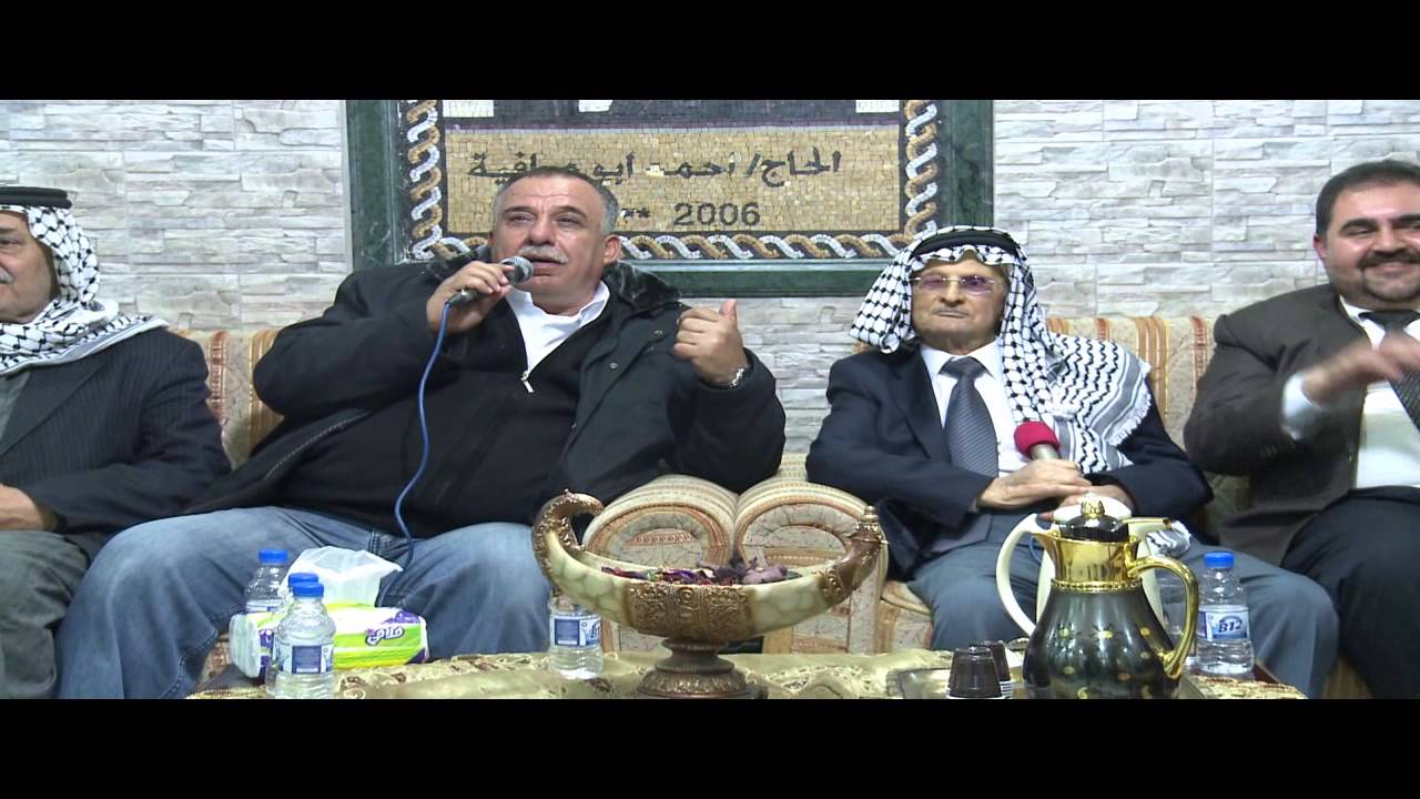 الشاعر موسى حافظ والشاعر ابو عرب لقاء الاحبة