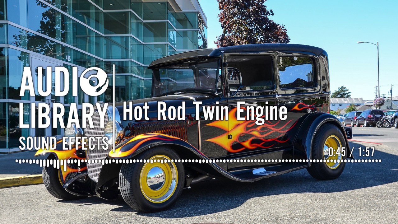 Hot Rod Twin Engine - Sound Effect