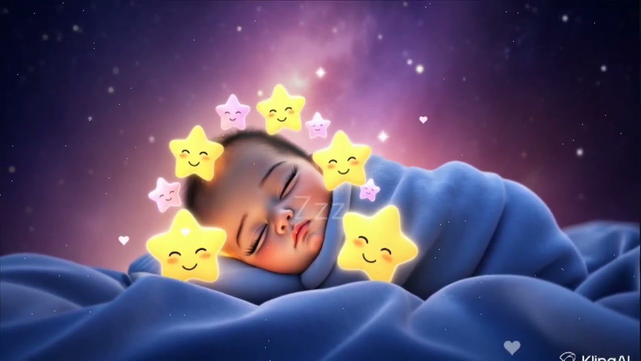 Baby Sleep Shield ❤️🌙 Gentle 3 Minute Calm ✨ Mozart Brahms Peace ✔️