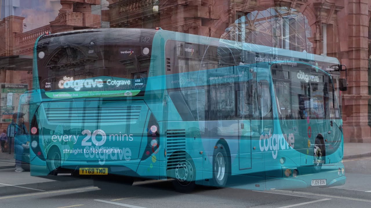 Trentbarton brand new ADL E200 for the Cotgrave