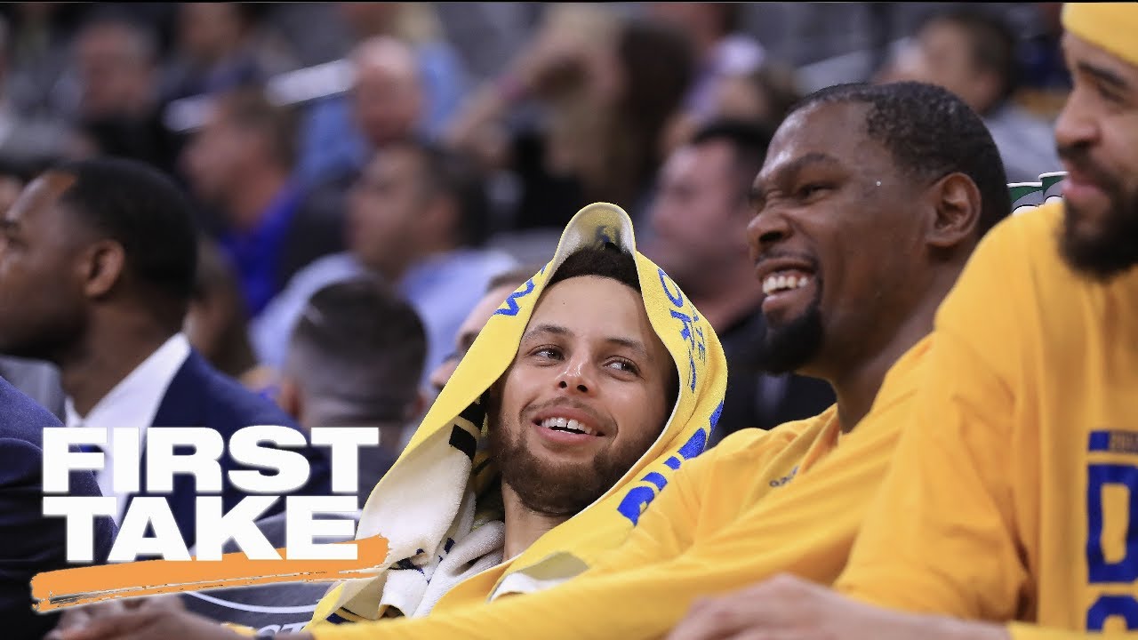 Does NBA Finals Rest On Kevin Durant Or Steph Curry's Shoulders? | First Take | May 25, 2017