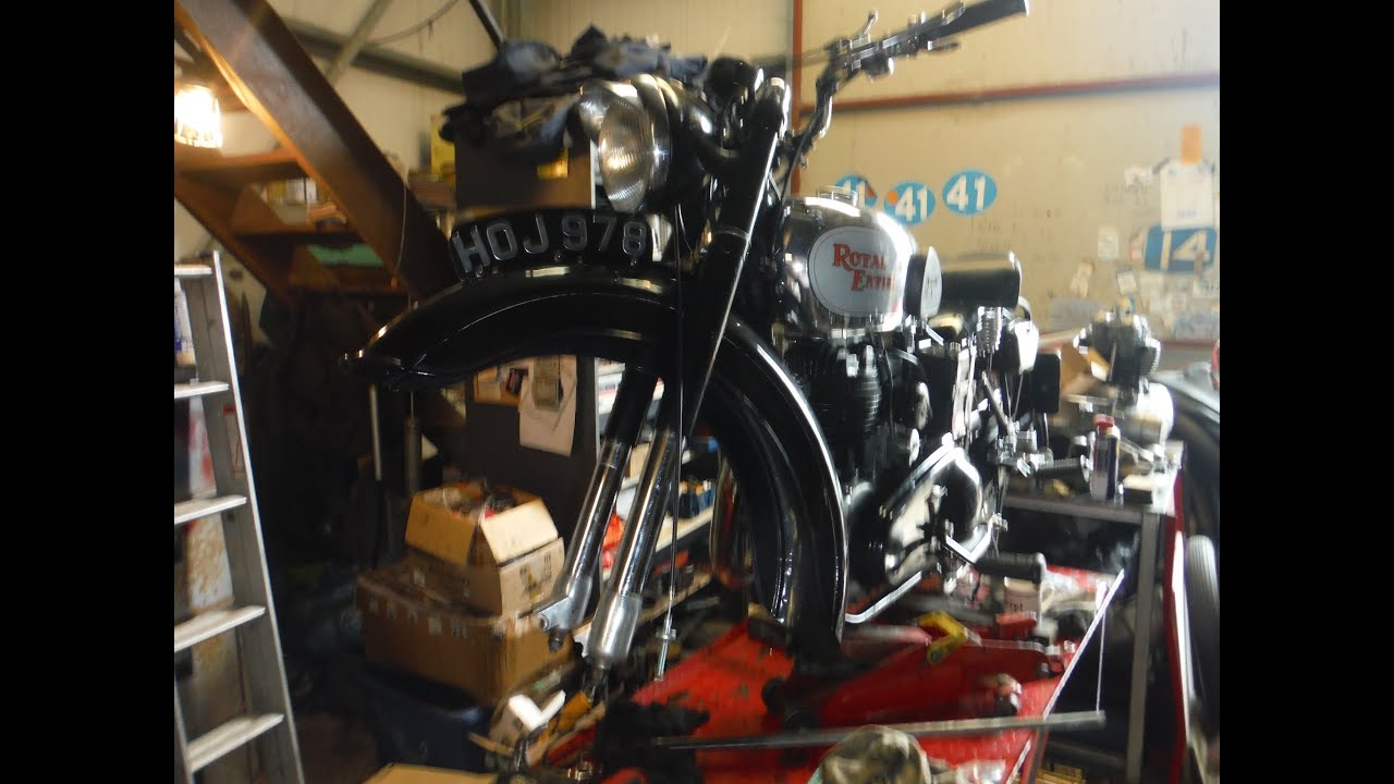 Royal Enfield Model G 350. Part 4 - ready to go?