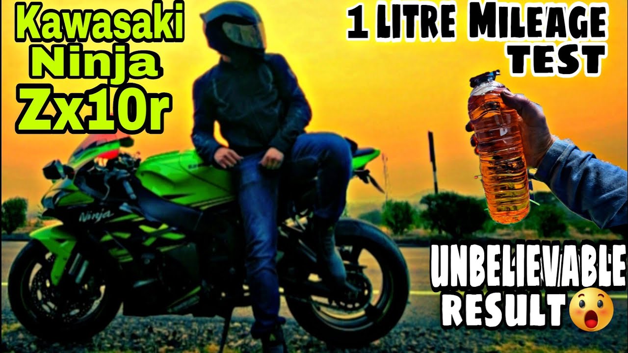 Zx10r Mileage Test | kitna deti hai? unbelievable Result😱#superbike #zx10r #mileage #bike #motovlog