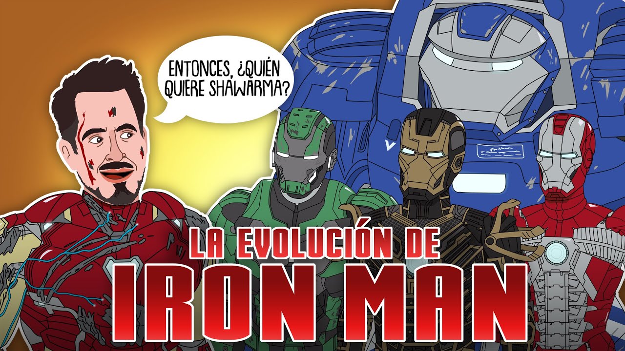 La Evolución de Iron Man -Tony Stark (Animada)