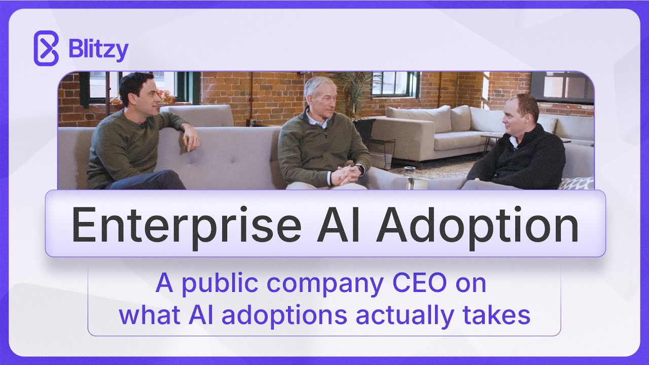 Enterprise AI Adoption: A public company CEO on what AI adoptions actually takes.