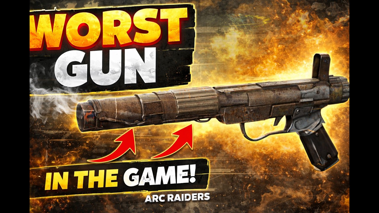 Trying the WORST Weapon in ARC Raiders
