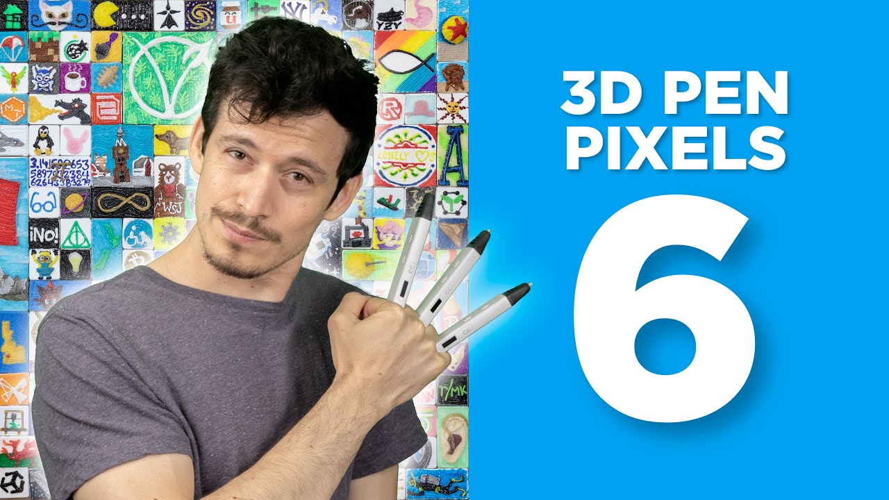 3D-ручка Pixels 6 // 3D-ручка для рисования