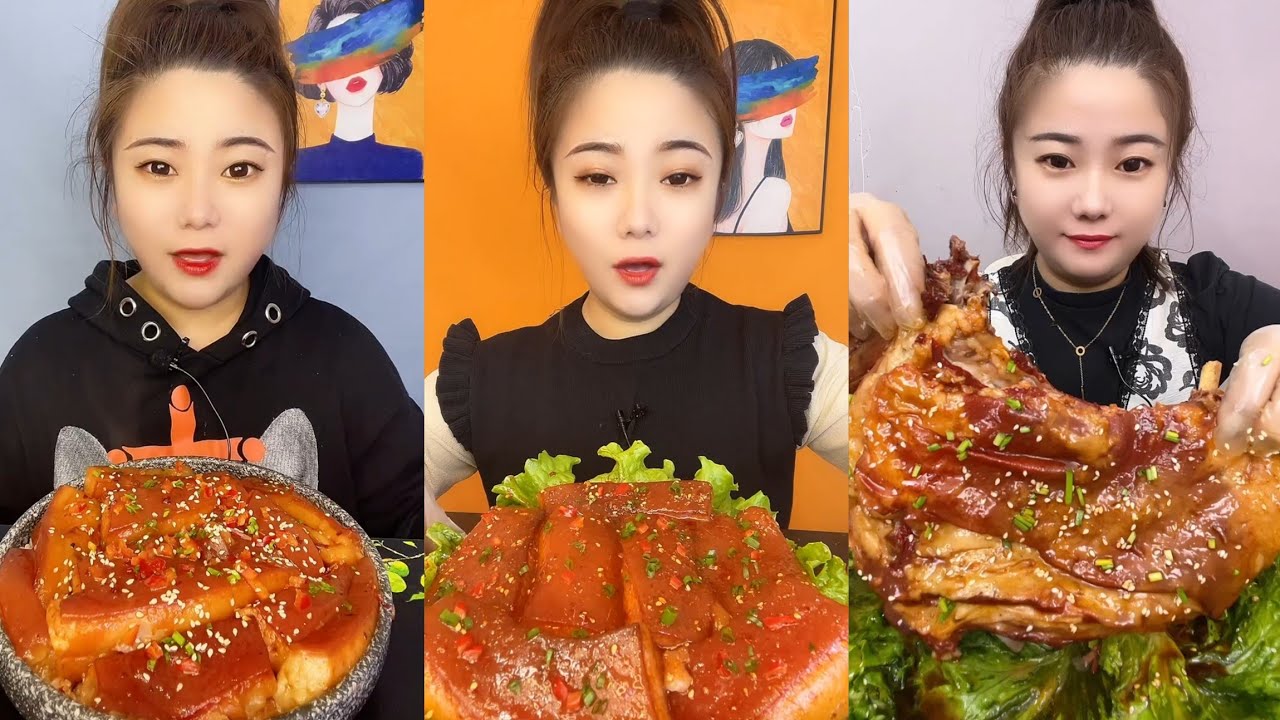 Yummy #:Eat sea conch pig brain belly pork bone head pig ,#meat #pork #beef #cook 