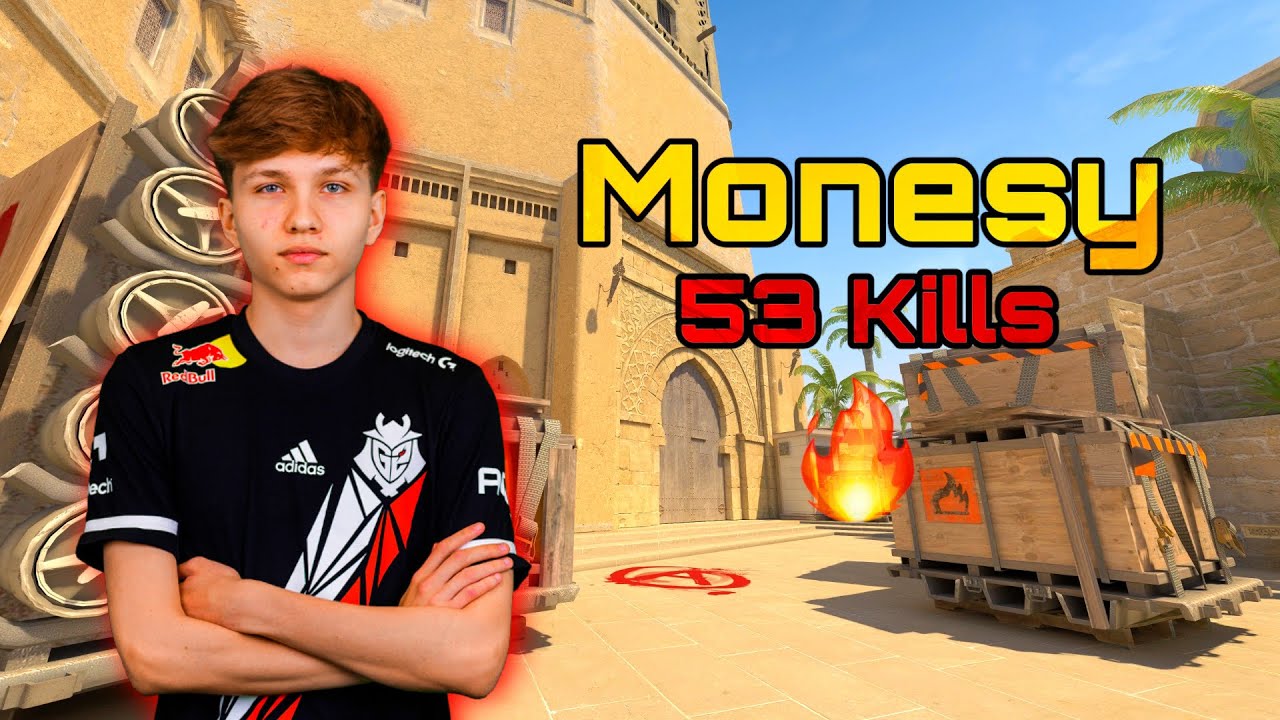MONESY 53 КИЛЛА КАТКА С ДОПАМИ КС2 | Monesy 53 Kills Demo | Cs2