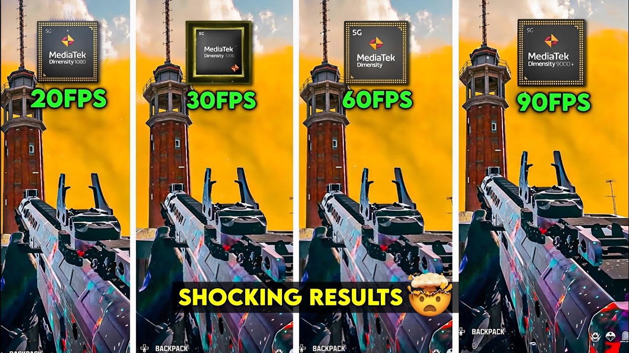 Dimensity CPU Comparison for Warzone Mobile (Which Chip is Best?) 🤯