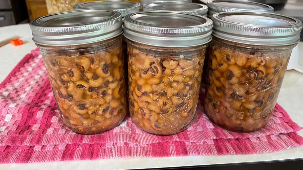 2204~ Pressure Canning Black Eyed Peas