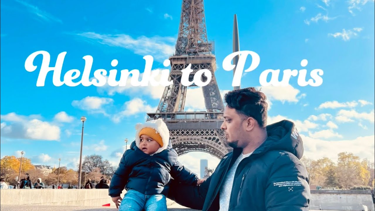 Helsinki to Paris Arrival // Paris Tour // Vlog # 5 // FinLife