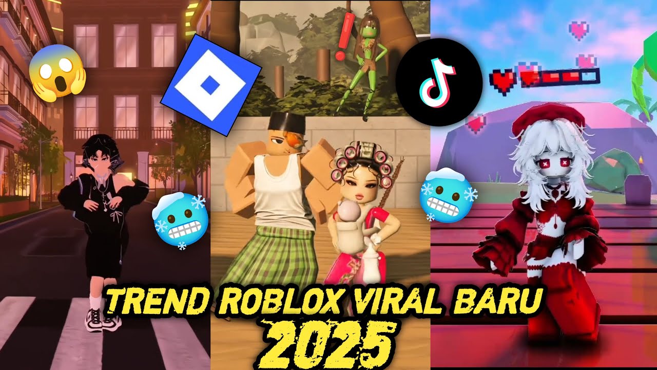 KUMPULAN DANCE ROBLOX VIRAL TIKTOK ‼️ TREND ROBLOX VIRAL BARU 2025 ✨ #roblox  #trendroblox 