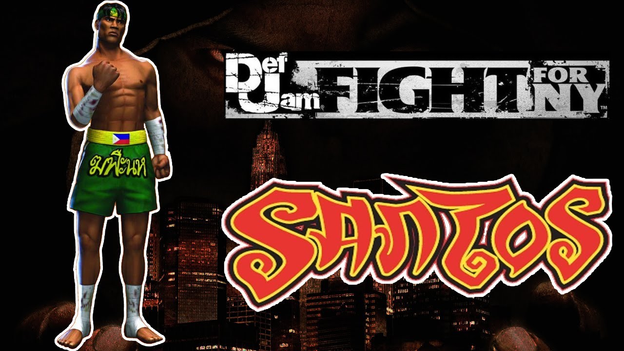 Def Jam FFNY: Character Showcase - Santos