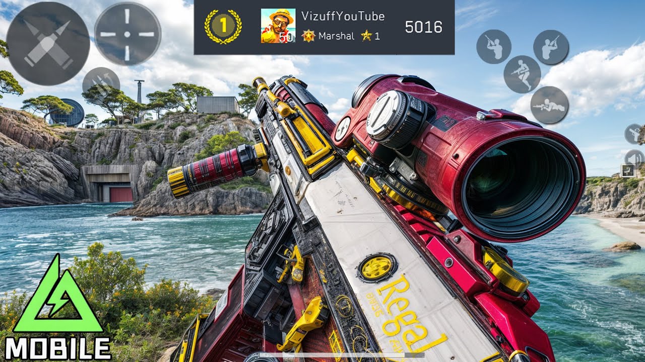 DELTA FORCE MOBILE - TOP 10 GLOBAL K437 (no recoil) GAMEPLAY