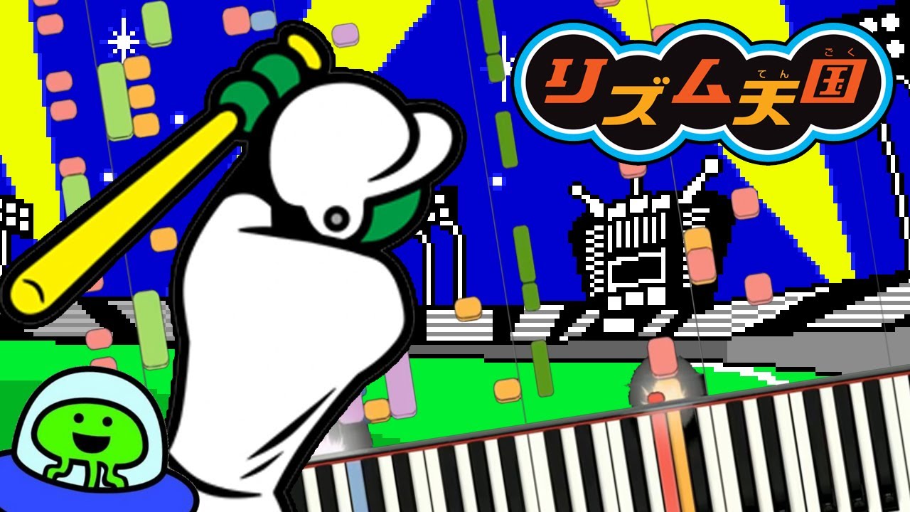 Spaceball - Rhythm Tengoku (Synthesia)