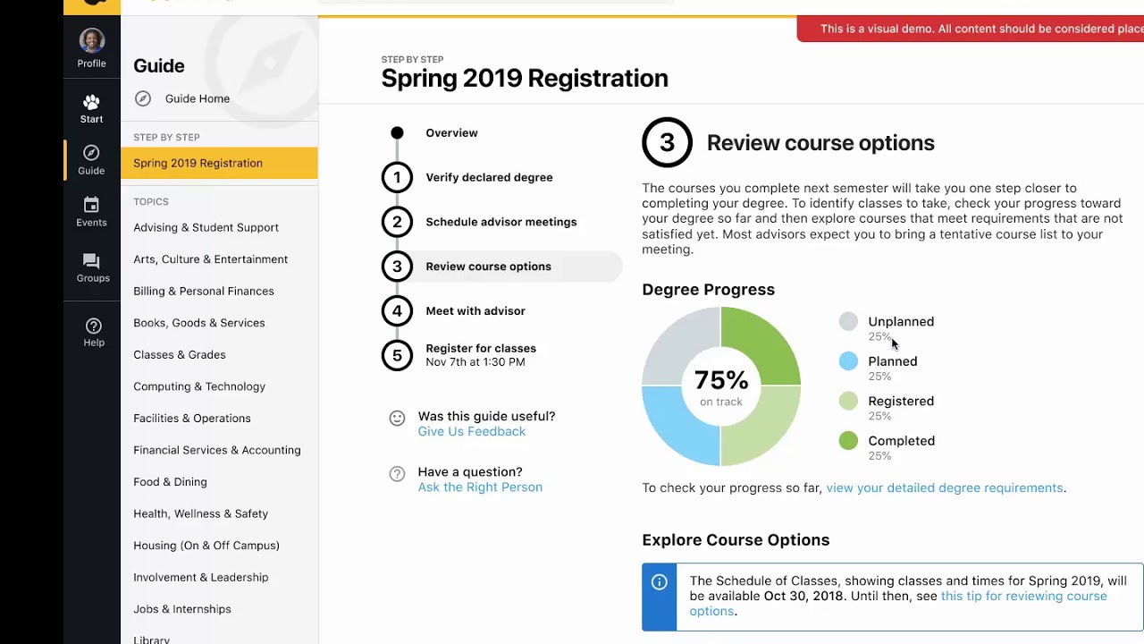 myUMBC Registration Guide