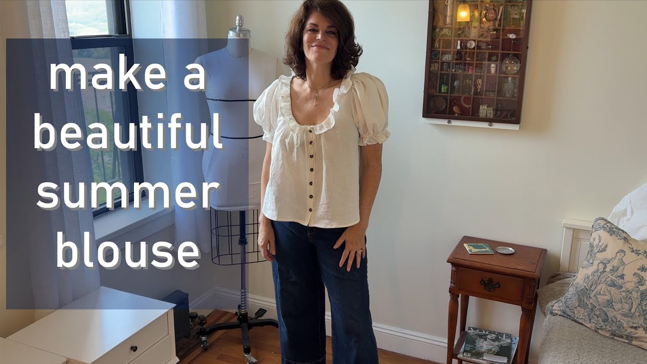 Celine Blouse sew-along and pattern review