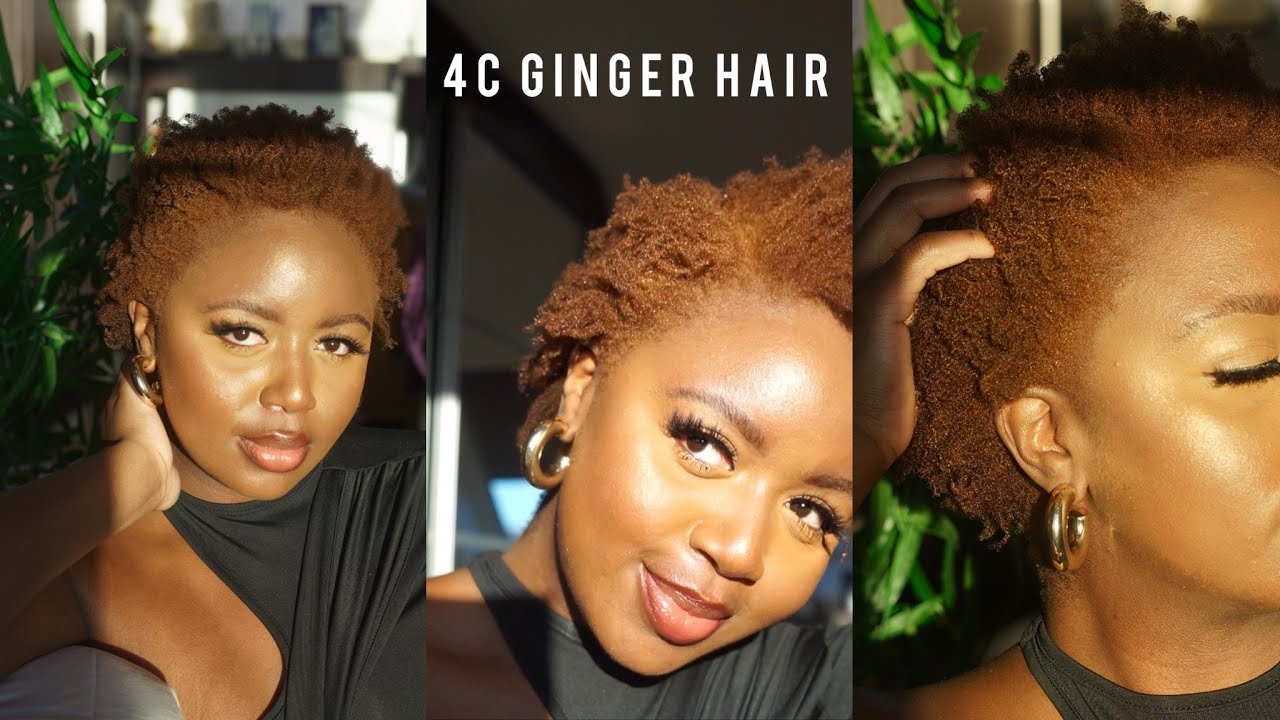 HOW TO DYE 4C NATURAL HAIR GINGER / COPPER  W/INECTO