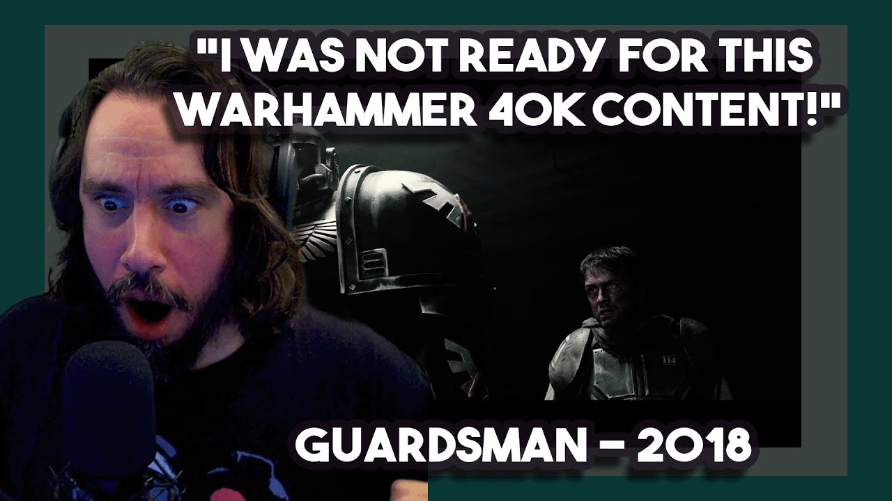 *I Was Not Ready For This Warhammer 40k Content!* GUARDSMAN - 2018 By Richard Boylan | Chicago React
