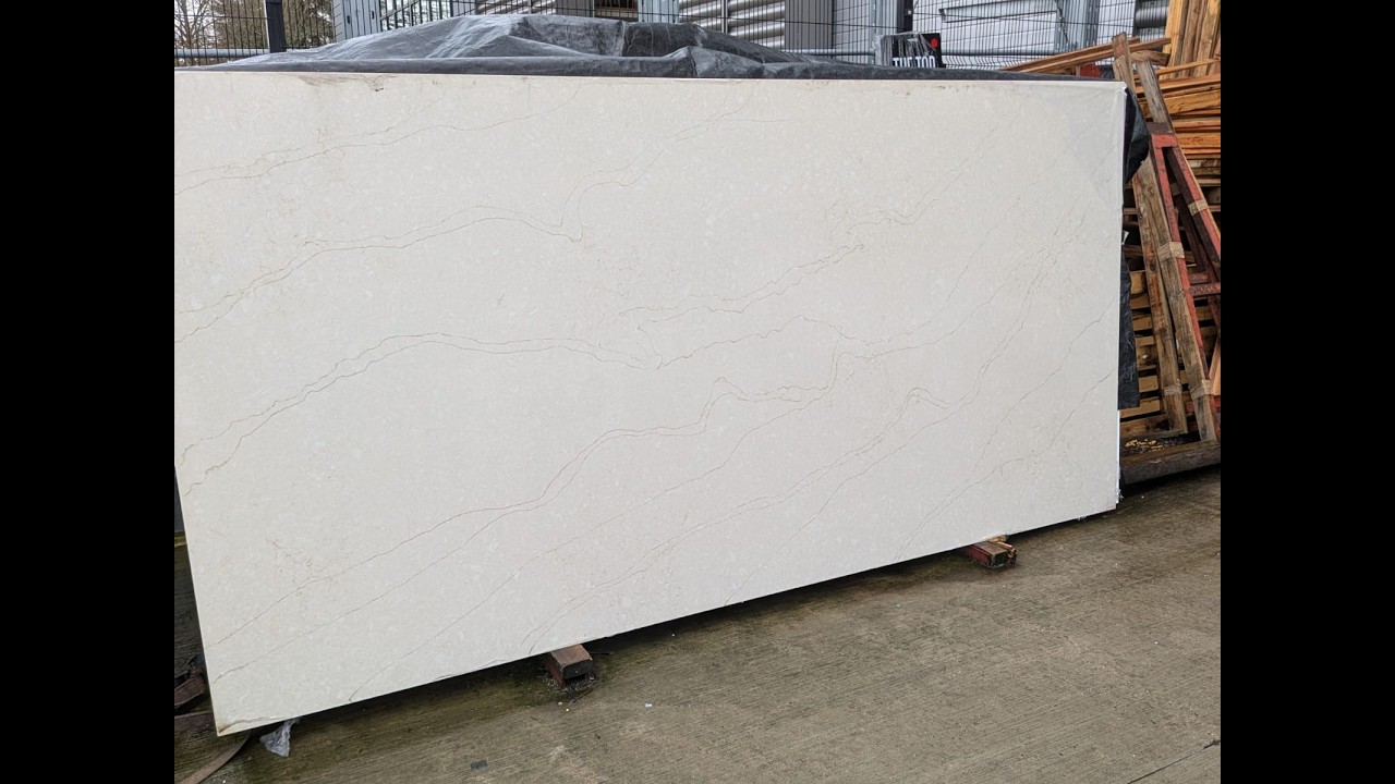 Taj Mahal Elegance Quartz Slab - Nile Stone   @QuartzWorktopsNearMe  ​
