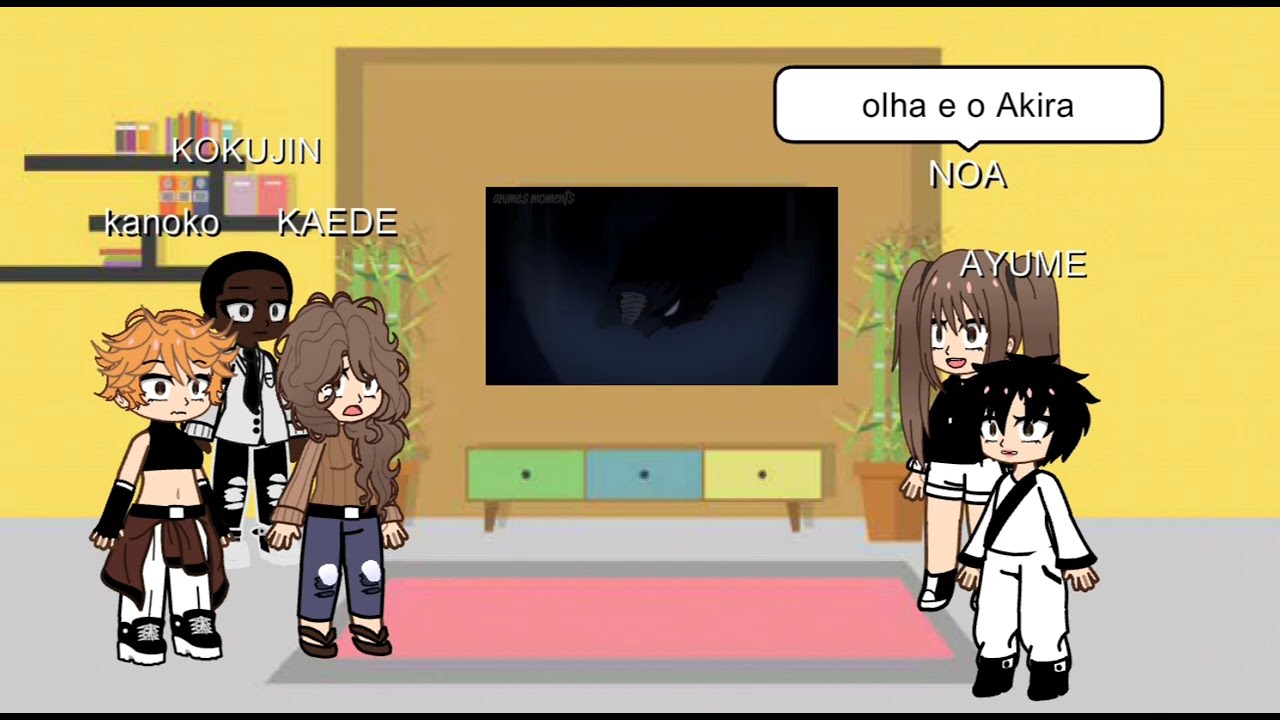 kokujin no tenkousei react Hiroki as ryo asuka vs Akira 
