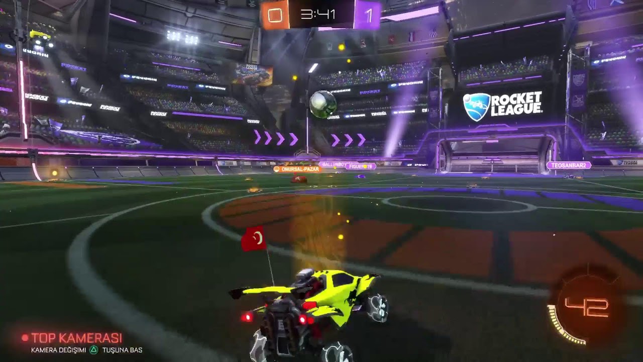 Yusufla birlikte Rocket League