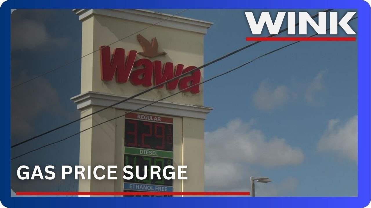 Gas prices surge across Florida due to Middle East conflict