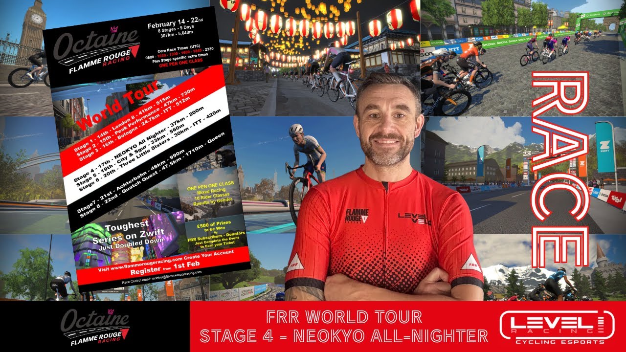 Octaine Flamme Rouge Racing World Tour - Stage 4 - HAB