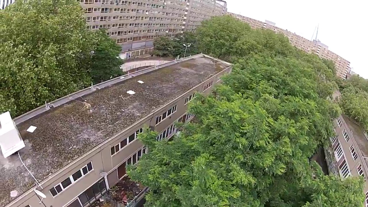 Heygate estate drone footage