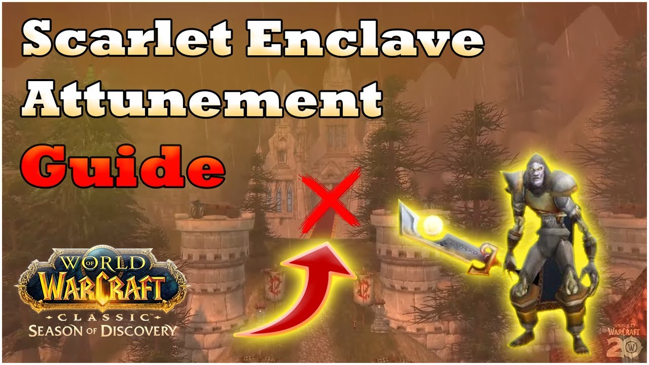 Scarlet Enclave Attunement Guide Phase 8 [WoW SoD]