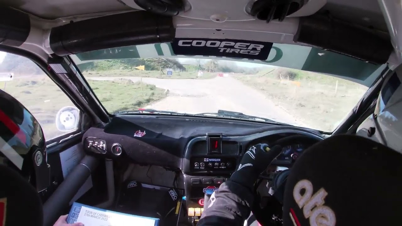 Tour of Caerwent 2022 SS2 - Chris Butcher & Jon Hawkins, Nissan Sunny F2