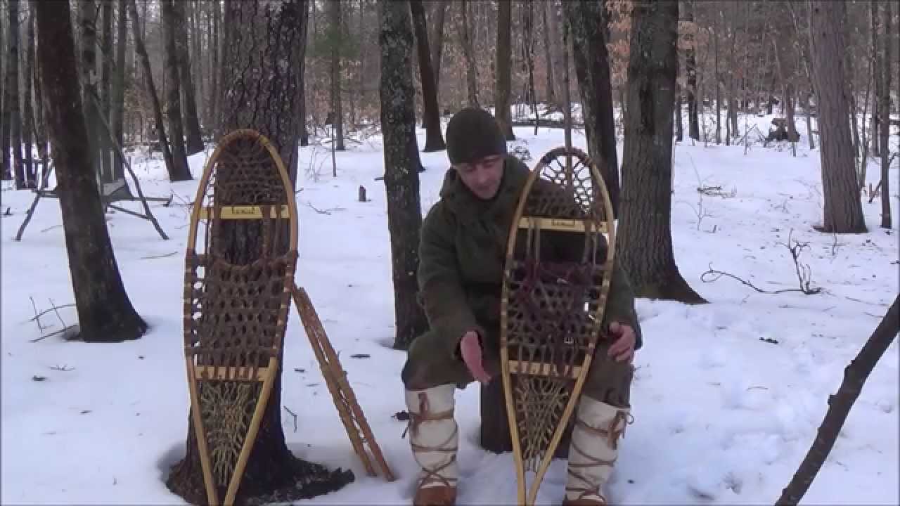 Bushcraft - Traditional Snowshoes Styles, Advantages, Disadvantages