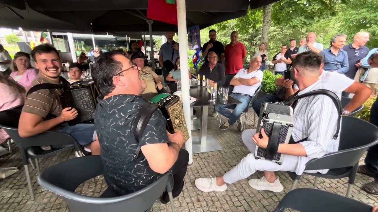 Desgarrada uma pequena brincadeira entre amigos nos arcos de valdevez linda tarde (14-07-2024)