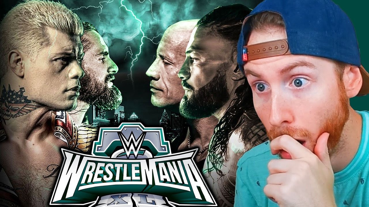 ROCK & ROMAN vs CODY & SETH - WWE WrestleMania 40 Night 1 Live Stream
